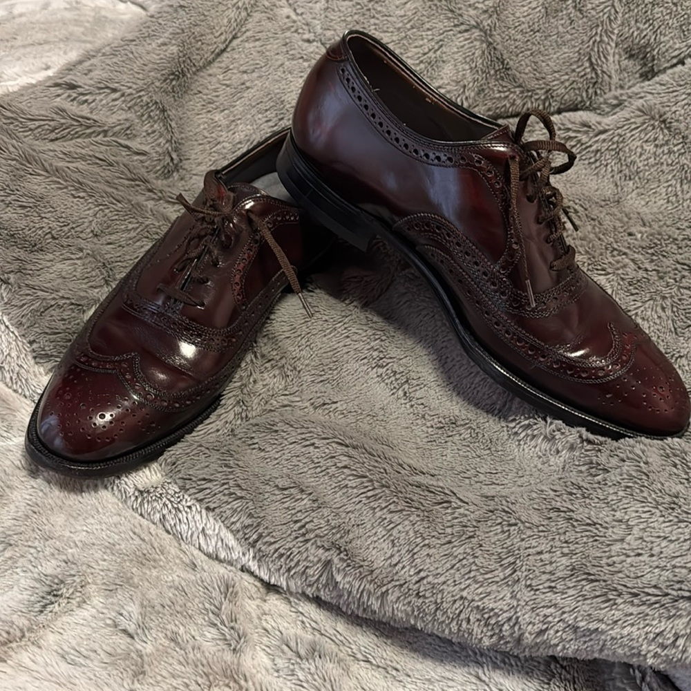 Vintage Johnston & Murphy Brogues, Men’s Size 8 1/2